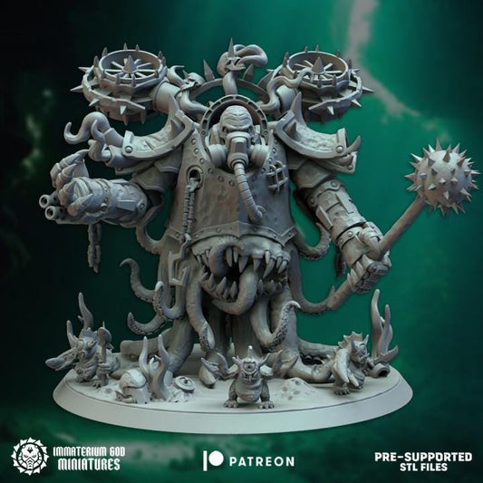 Mortiux, ruler of the abyss - Immaterium God Miniatures - 32mm