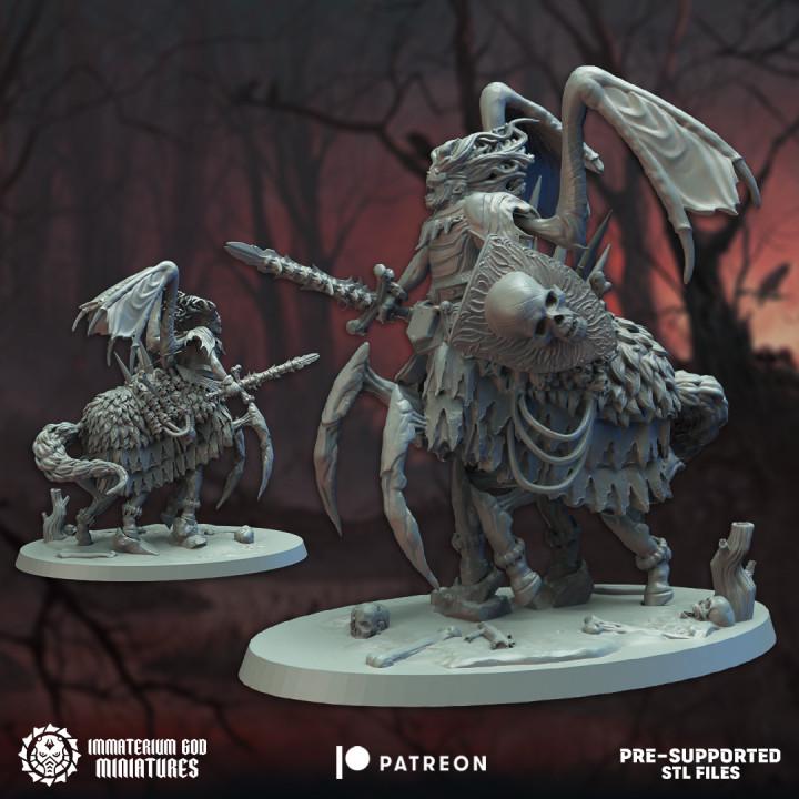 Vermilion knight lord - Immaterium God Miniatures - 32mm