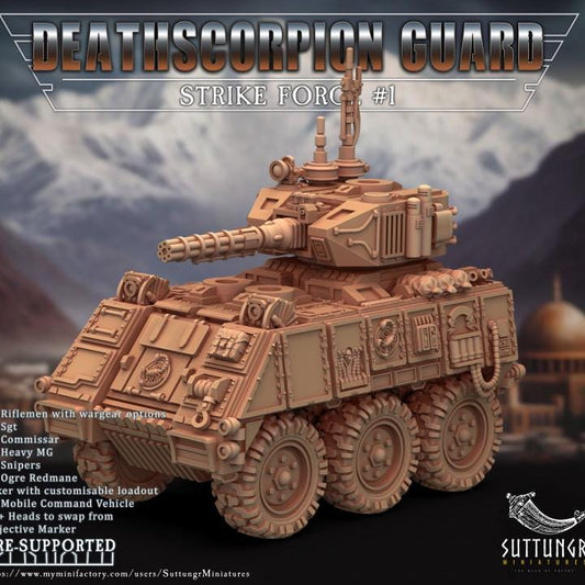 Tank - Deathscorpion Guard Battle Group v1- Suttungr Miniatures - 28mm