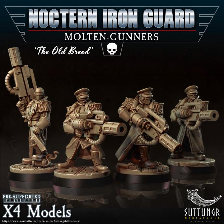 Noctern Iron Guard - Molten Gunners - Suttungr Miniatures - 28mm