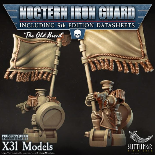 Noctern Iron Guard - v4 - Suttungr Miniatures - 28mm