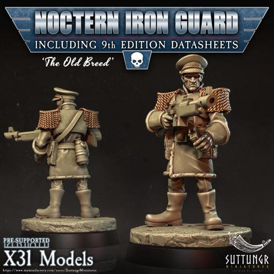 Noctern Iron Guard - v6 - Suttungr Miniatures - 28mm