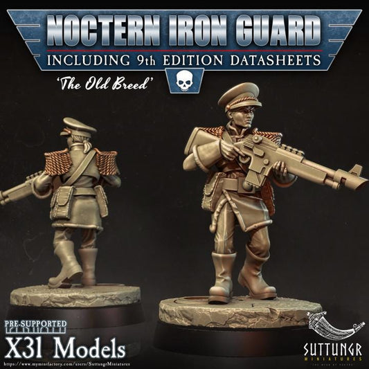 Noctern Iron Guard - v7 - Suttungr Miniatures - 28mm