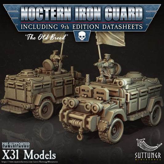 Tank - Noctern Iron Guard - v3 - Suttungr Miniatures - 28mm