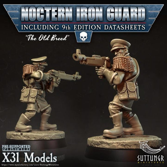 Noctern Iron Guard - v13 - Suttungr Miniatures - 28mm