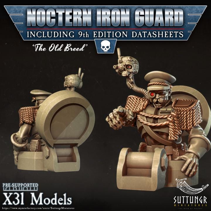 Noctern Iron Guard - v14 - Suttungr Miniatures - 28mm