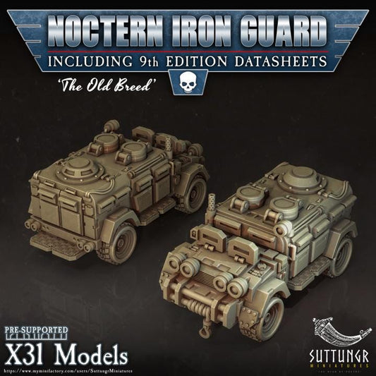 Tank - Noctern Iron Guard - v14 - Suttungr Miniatures - 28mm