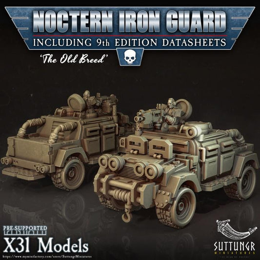 Tank - Noctern Iron Guard - v18 - Suttungr Miniatures - 28mm