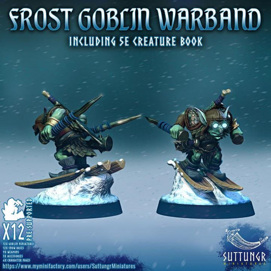 Frost Goblin Warband v9 - Suttungr Miniatures - 32mm