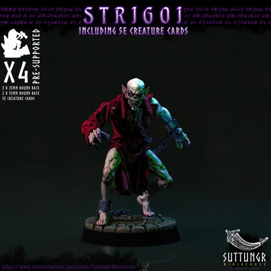 Vampire Strigoi v4 - Suttungr Miniatures - 32mm