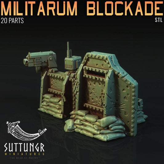 Militarum Blockade - Suttungr Miniatures - 28mm