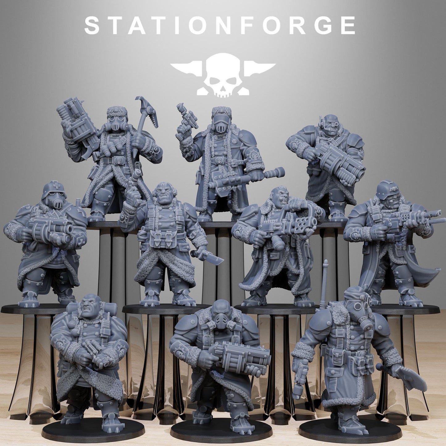 GrimGuard Frostwatch Mutants - StationForge - 28mm