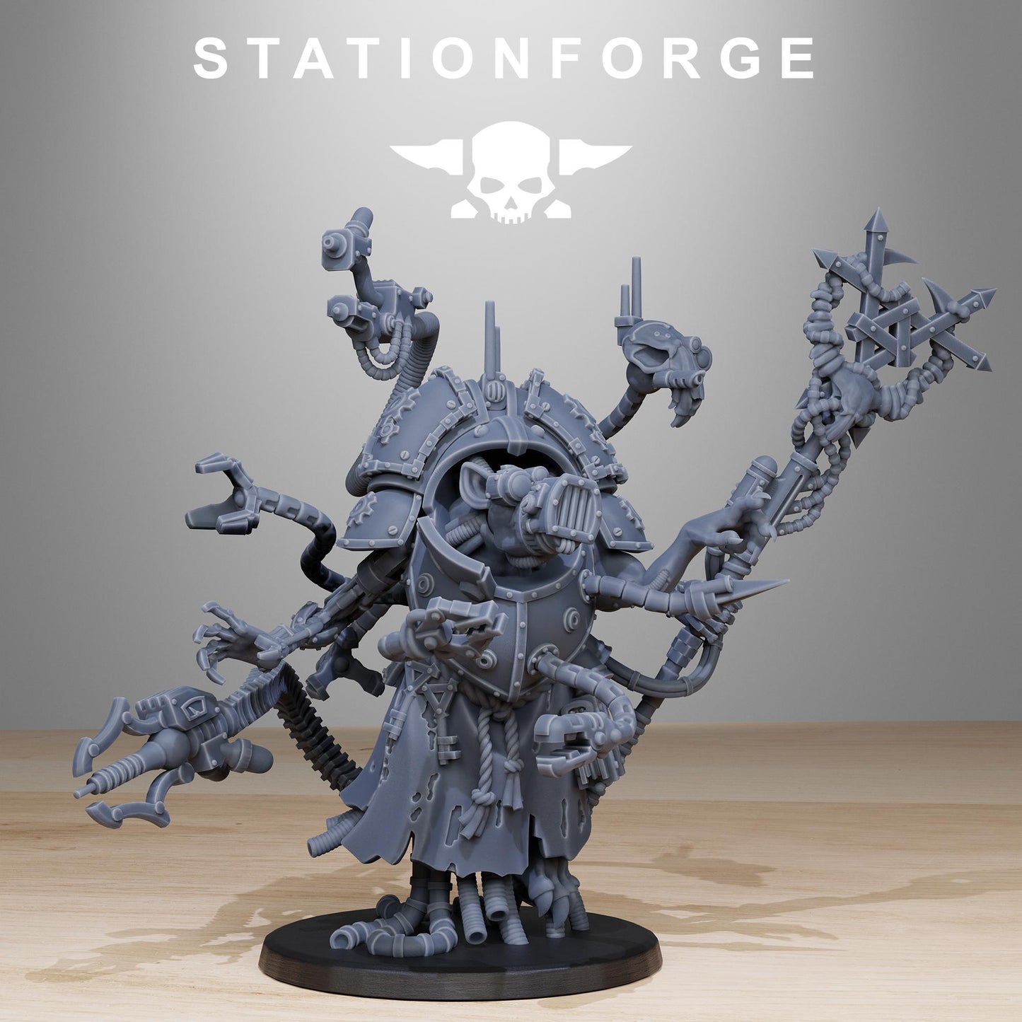 Raticus Priest - StationForge - 28mm