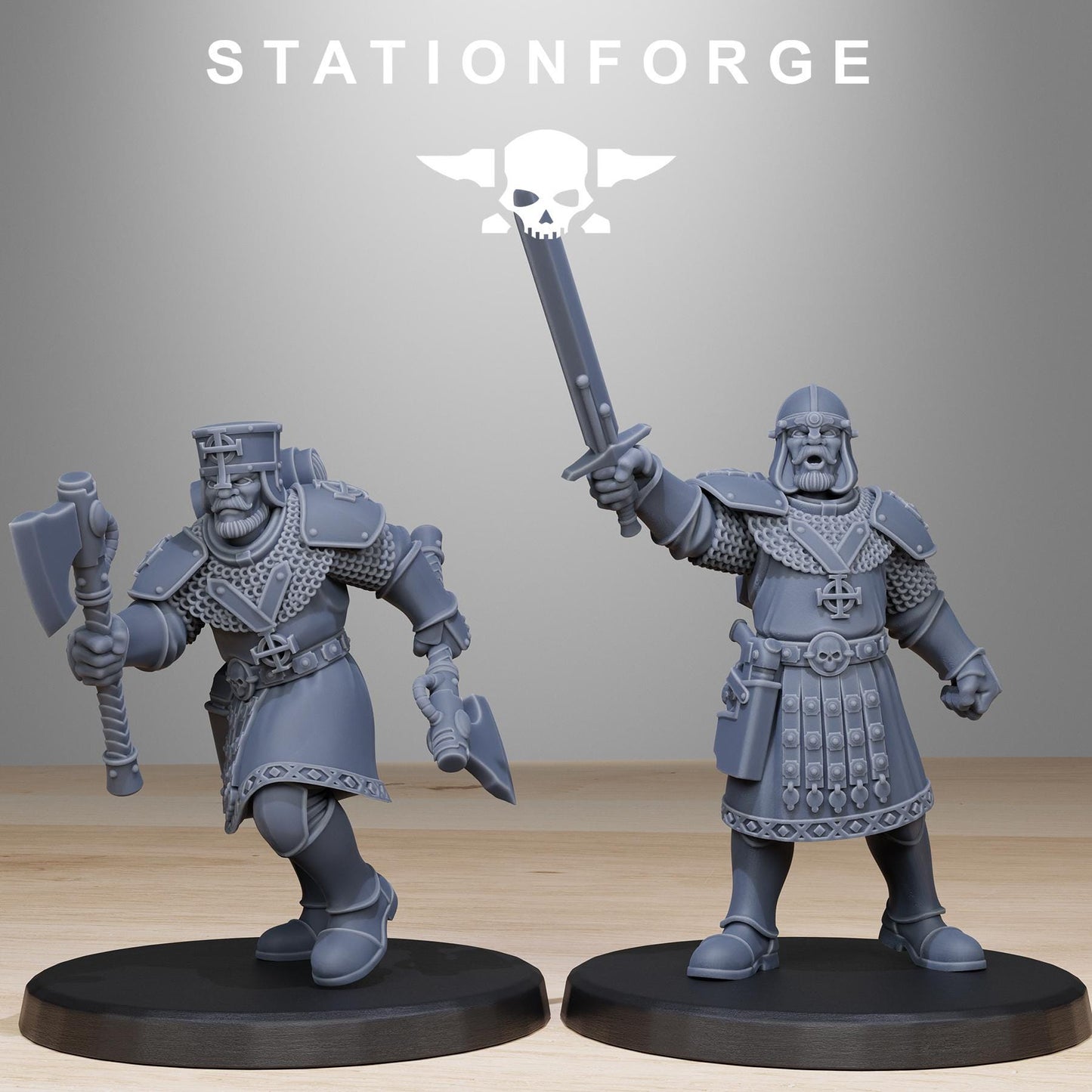 Vodalites Melee Infantry v2 - StationForge - 28mm