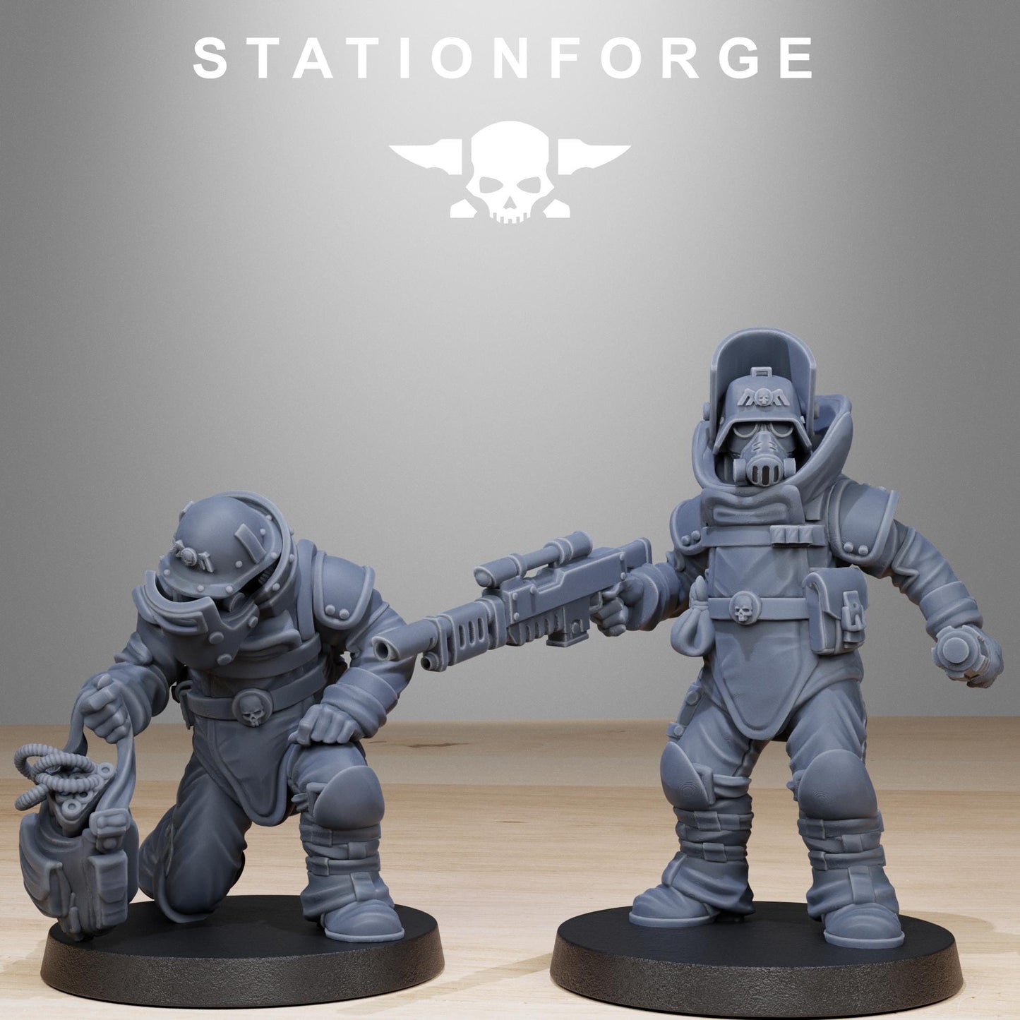 GrimGuard Bomb Squad v4 - StationForge - 28mm