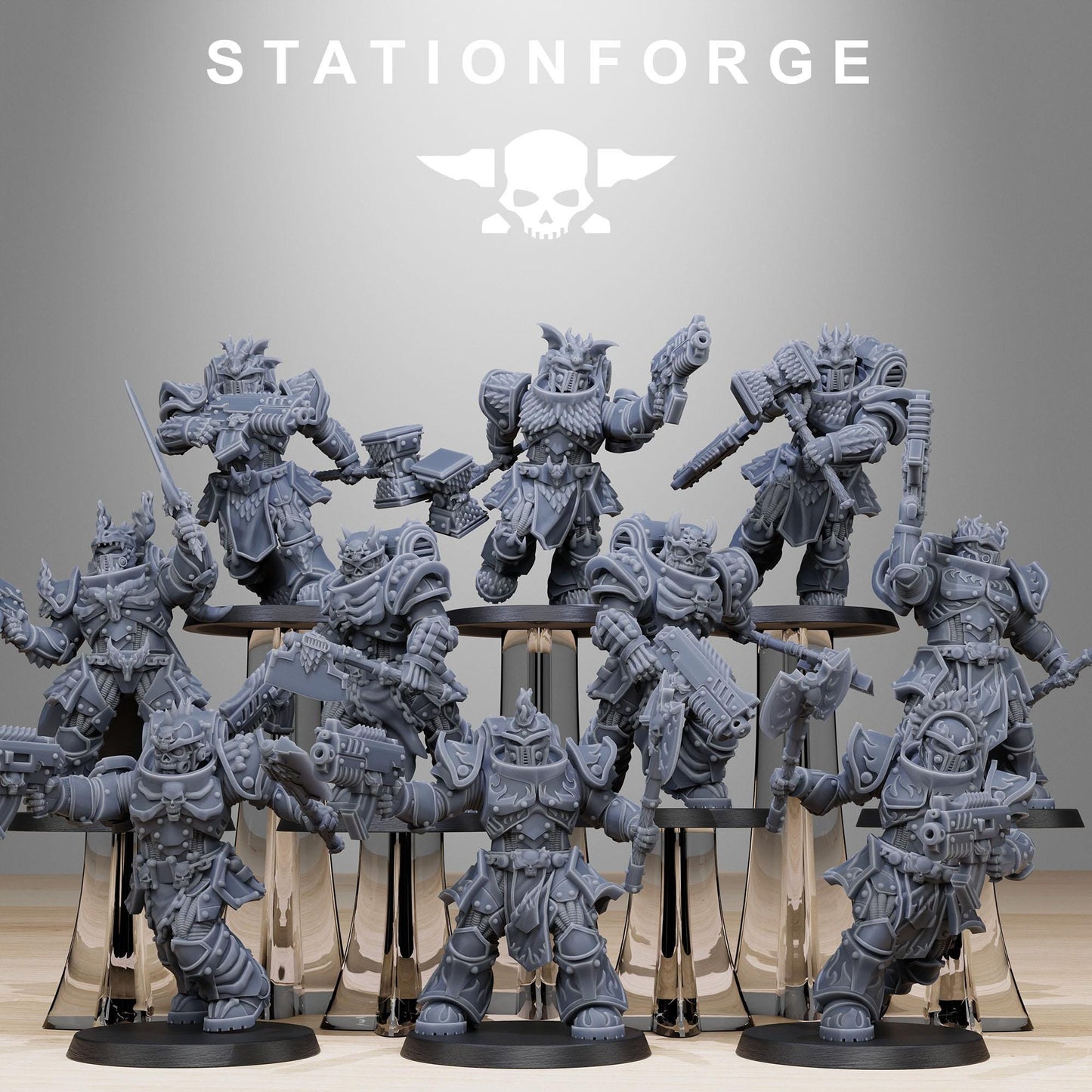 Socratis Dragon Knights - StationForge - 28mm