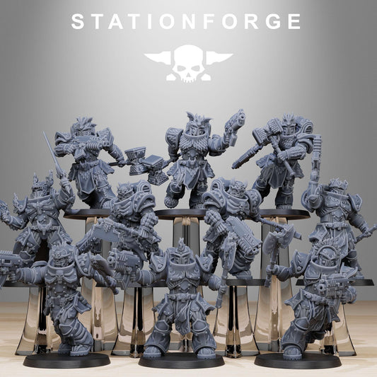 Socratis Dragon Knights - StationForge - 28mm