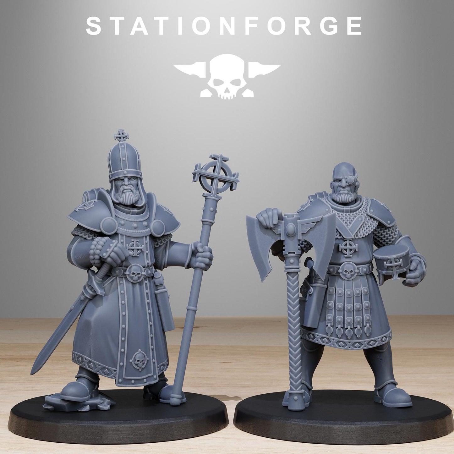 Vodalites Melee Infantry v1 - StationForge - 28mm