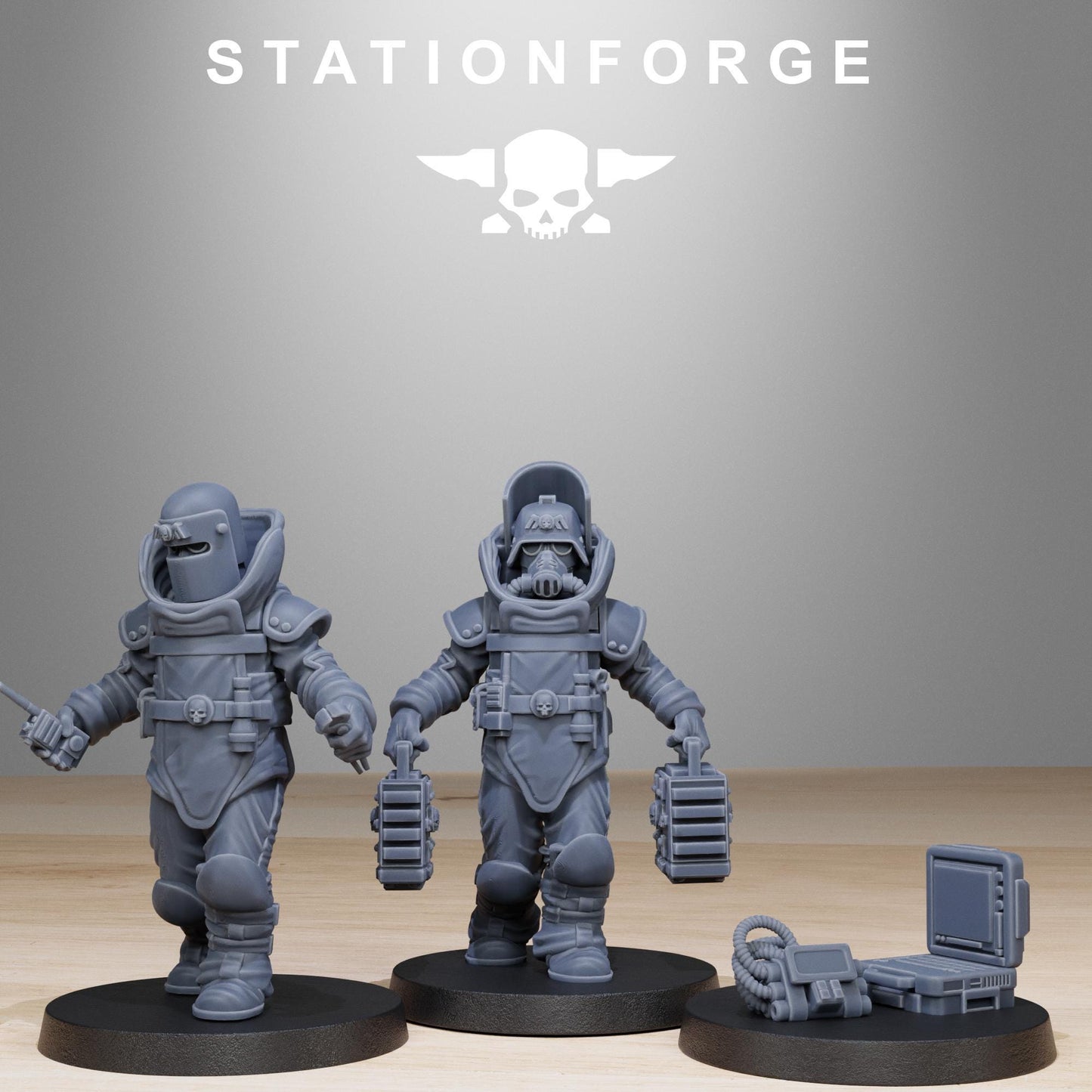 GrimGuard Bomb Squad v2 - StationForge - 28mm