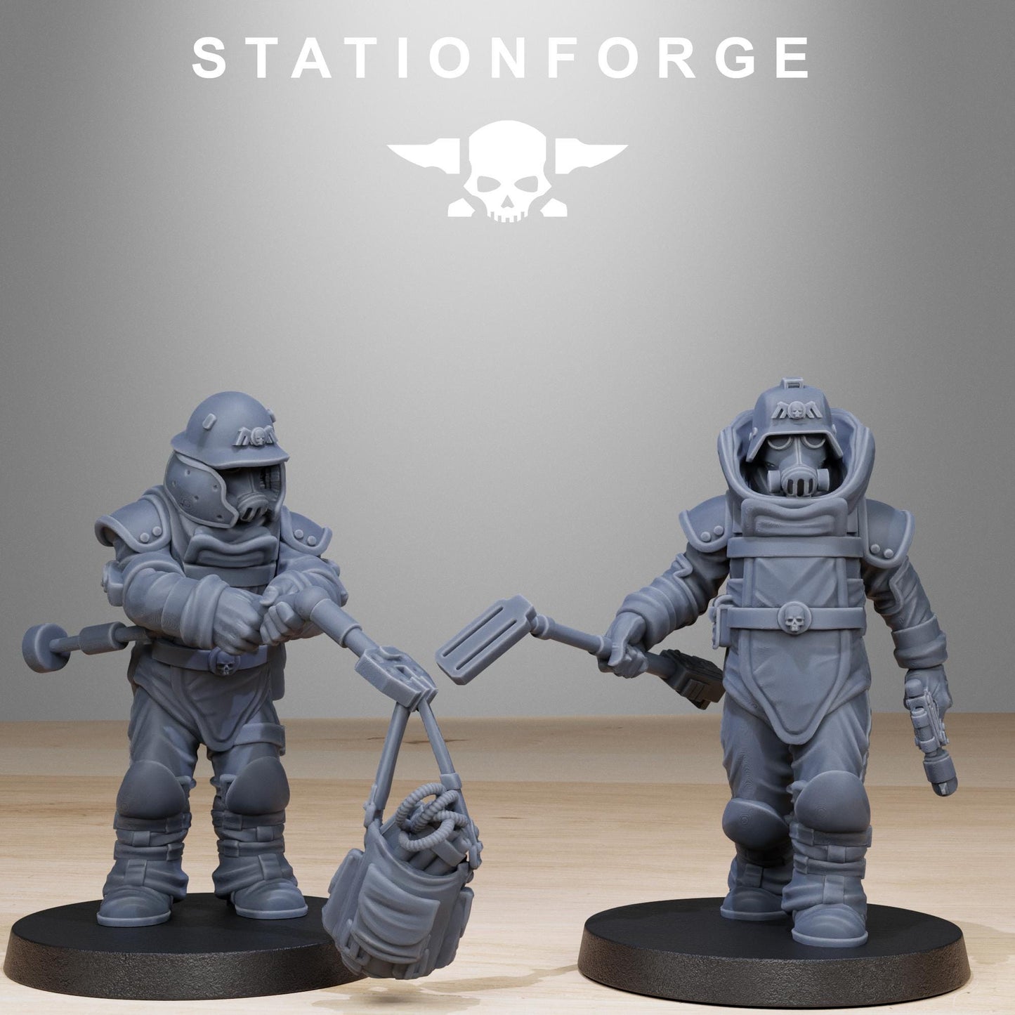 GrimGuard Bomb Squad v3 - StationForge - 28mm