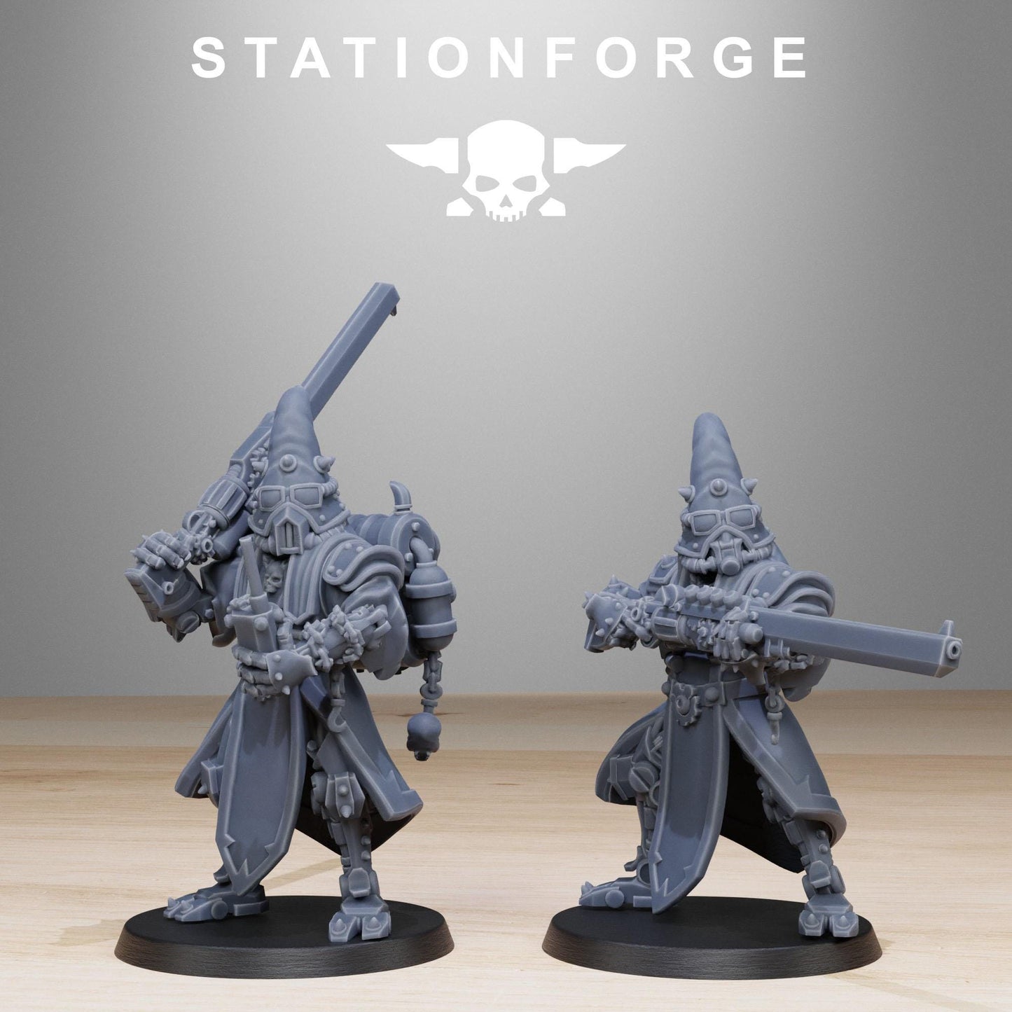 Scavenger Hooded Cultists v3 - StationForge - 28mm