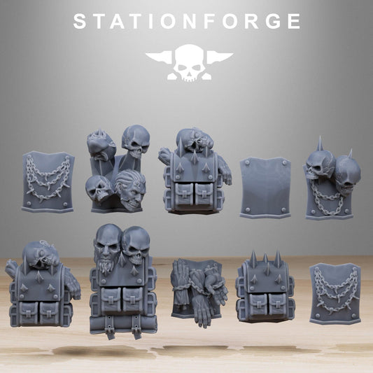 Backpacks - Corrupted Guard Infantry Builder kit - StationForge - 28mm