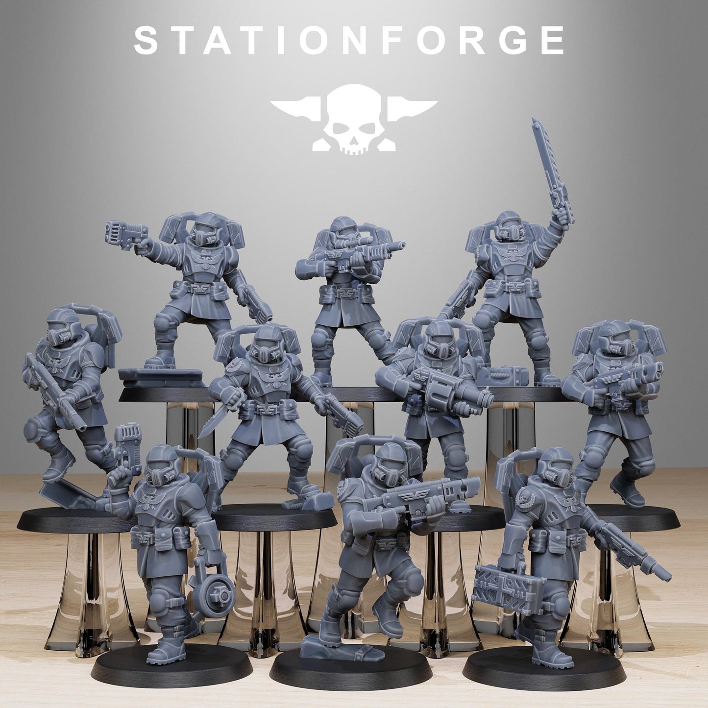 Vaskar Jump Squad - StationForge - 28mm