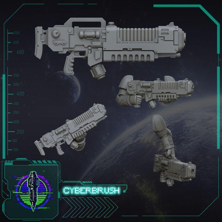 Plasma Gun Kit - Bits - Cyberbrush