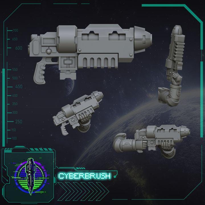 Gravity Gun Arms - Bits - Cyberbrush