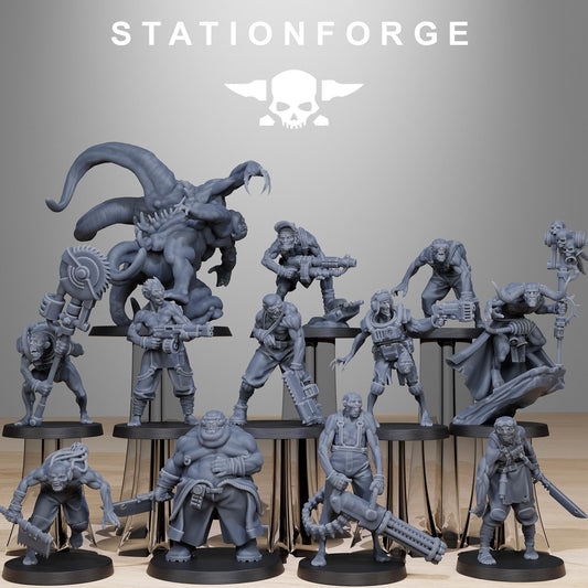 Corrupted Guard Wretched - StationForge - 28mm