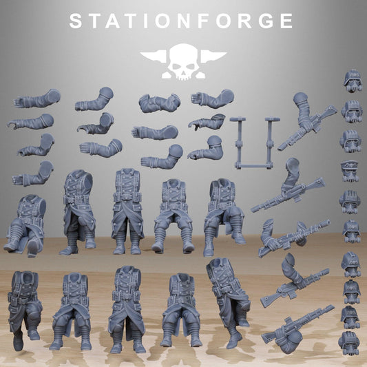 GrimGuard Battle Tank 2.0 with interior crew - StationForge - 28mm