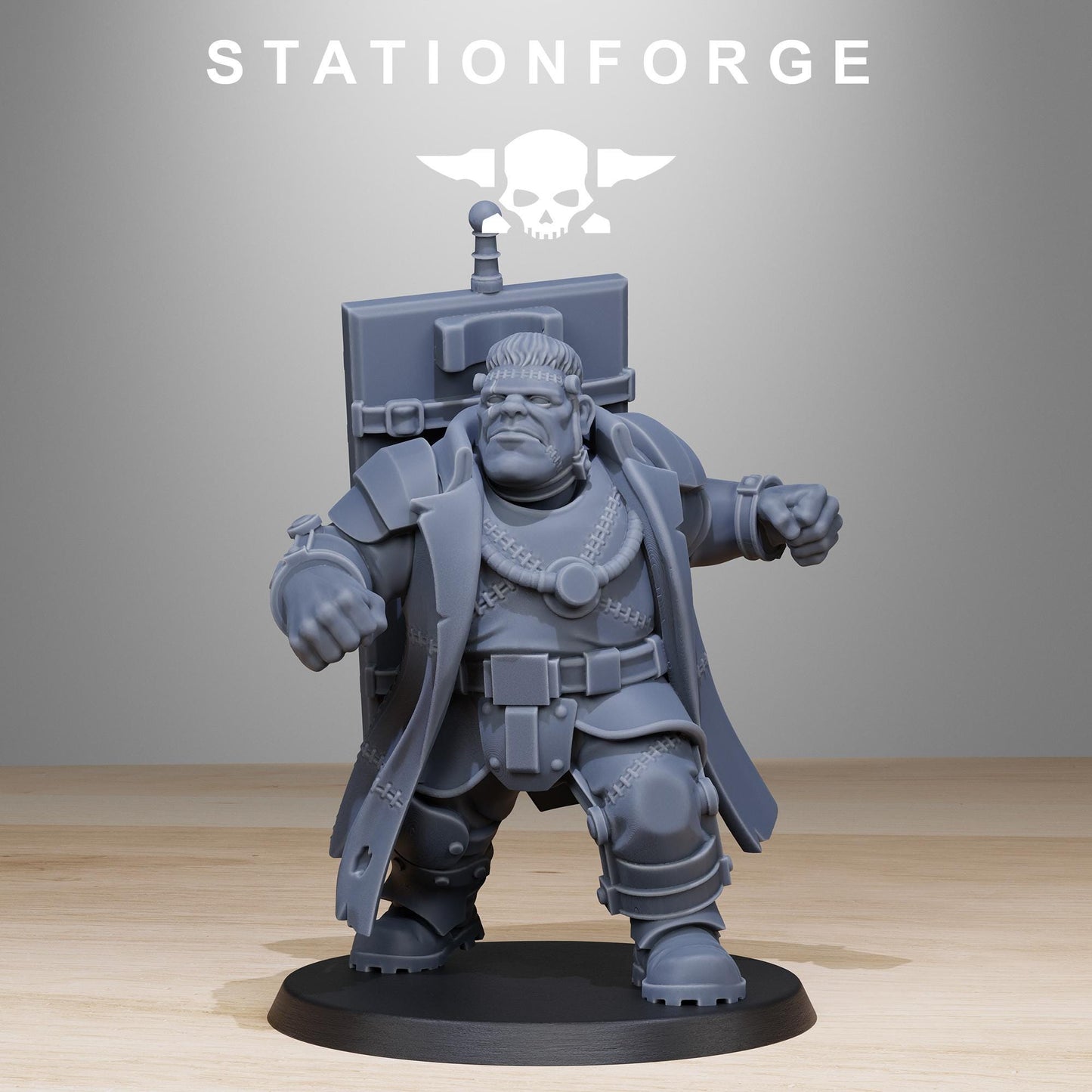 GrimGuard Mutantstein v2 - StationForge - 28mm