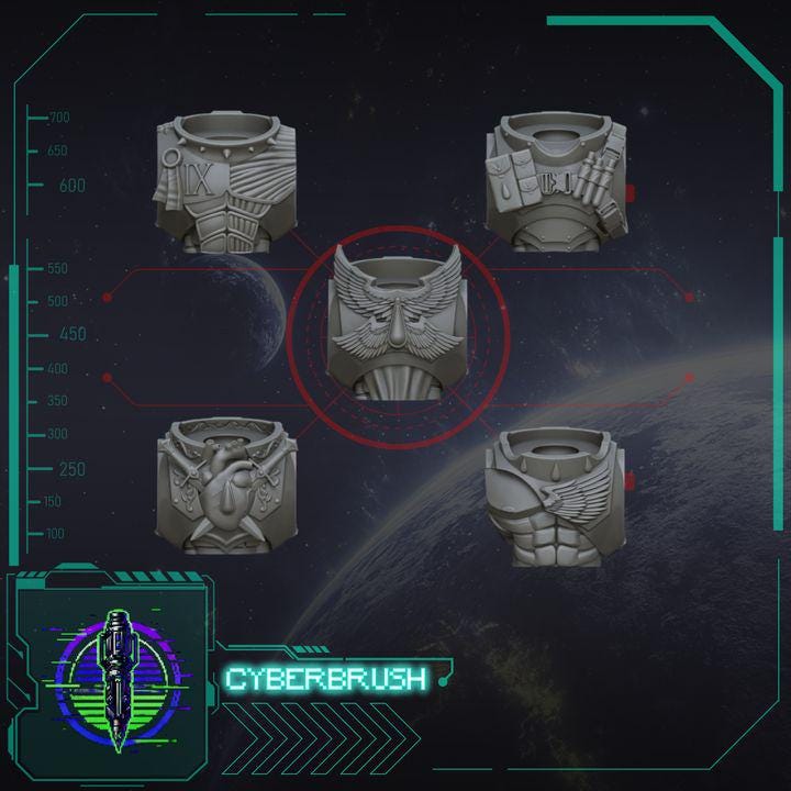 BloodBound BattleGears Torso Set - Bits - Cyberbrush