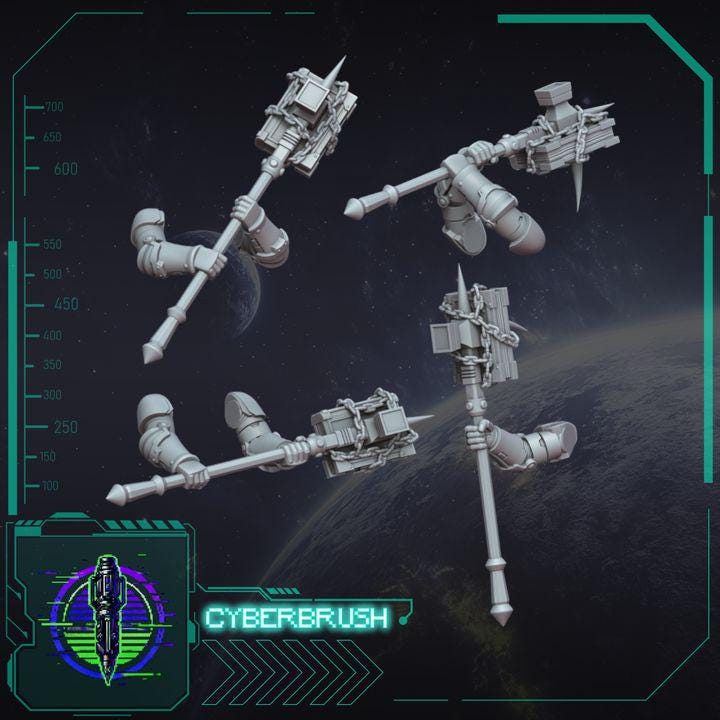 Codex Hammers kit - Bits - Cyberbrush