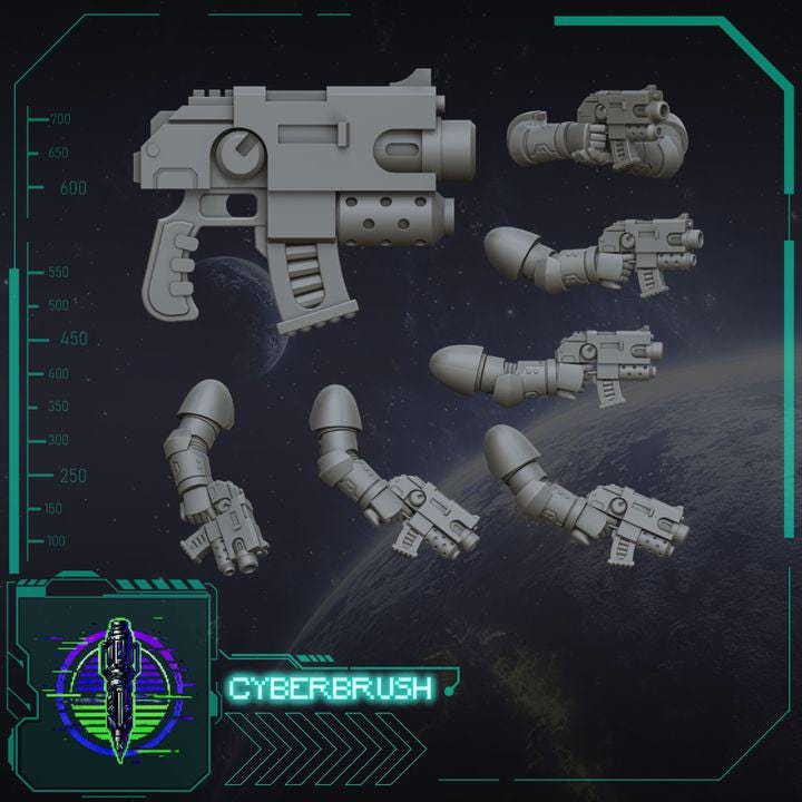 Bolt Pistol Kit - Bits - Cyberbrush