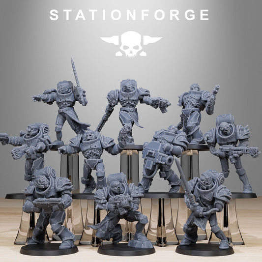 Socratis Zombies - StationForge - 28mm