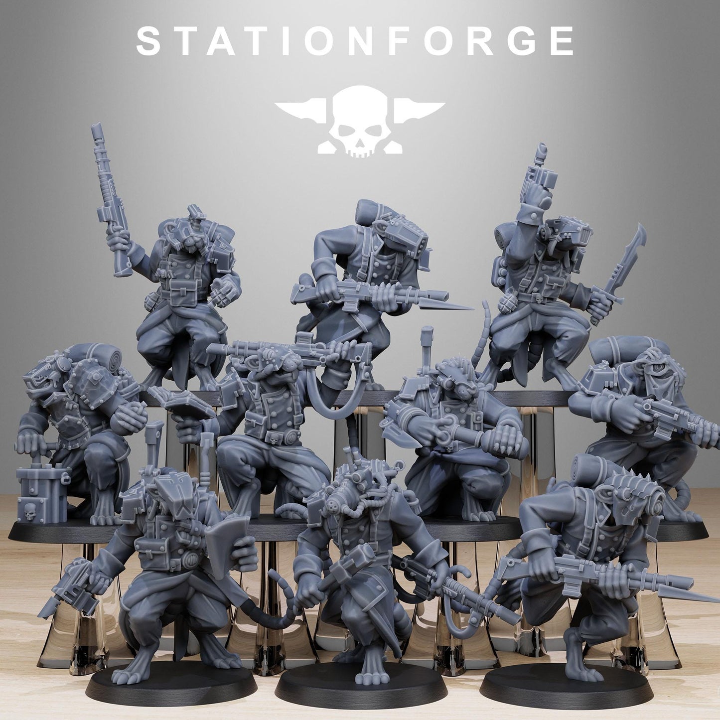 GrimGuard Raticus - StationForge - 28mm