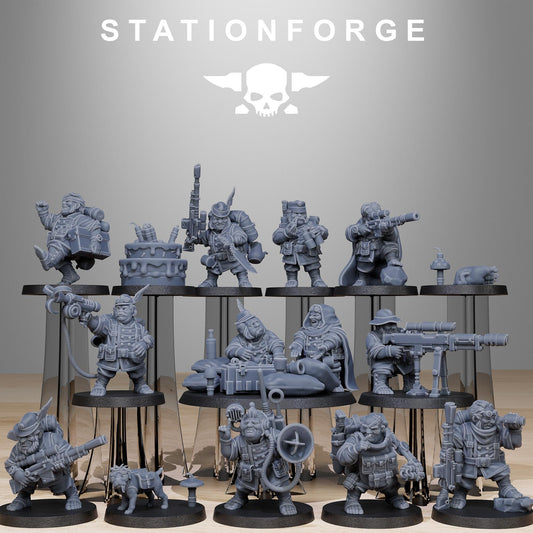 GrimGuard Skulldarts Trappers - StationForge - 28mm