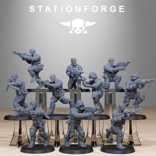 GrimGuard Counter Terrorists - StationForge - 28mm