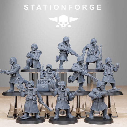 GrimGuard Militants - StationForge - 28mm