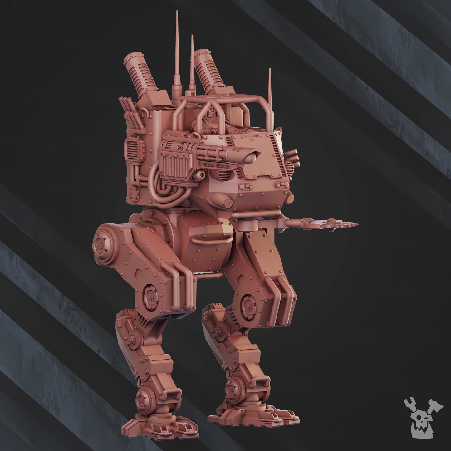 Light Stomper Mech "Arctic Fox" AF-170 - Dakkadakka