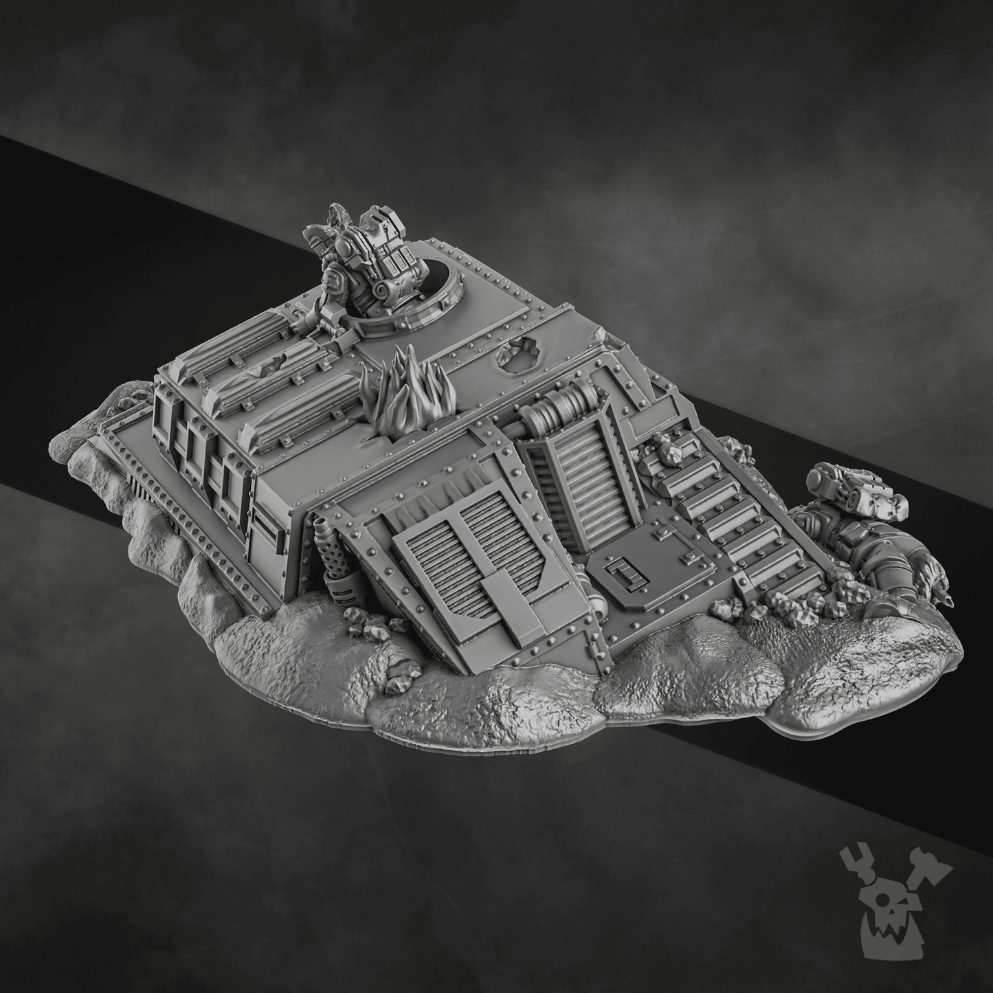 Wrecked Vehicle Terrain - Dakkadakka