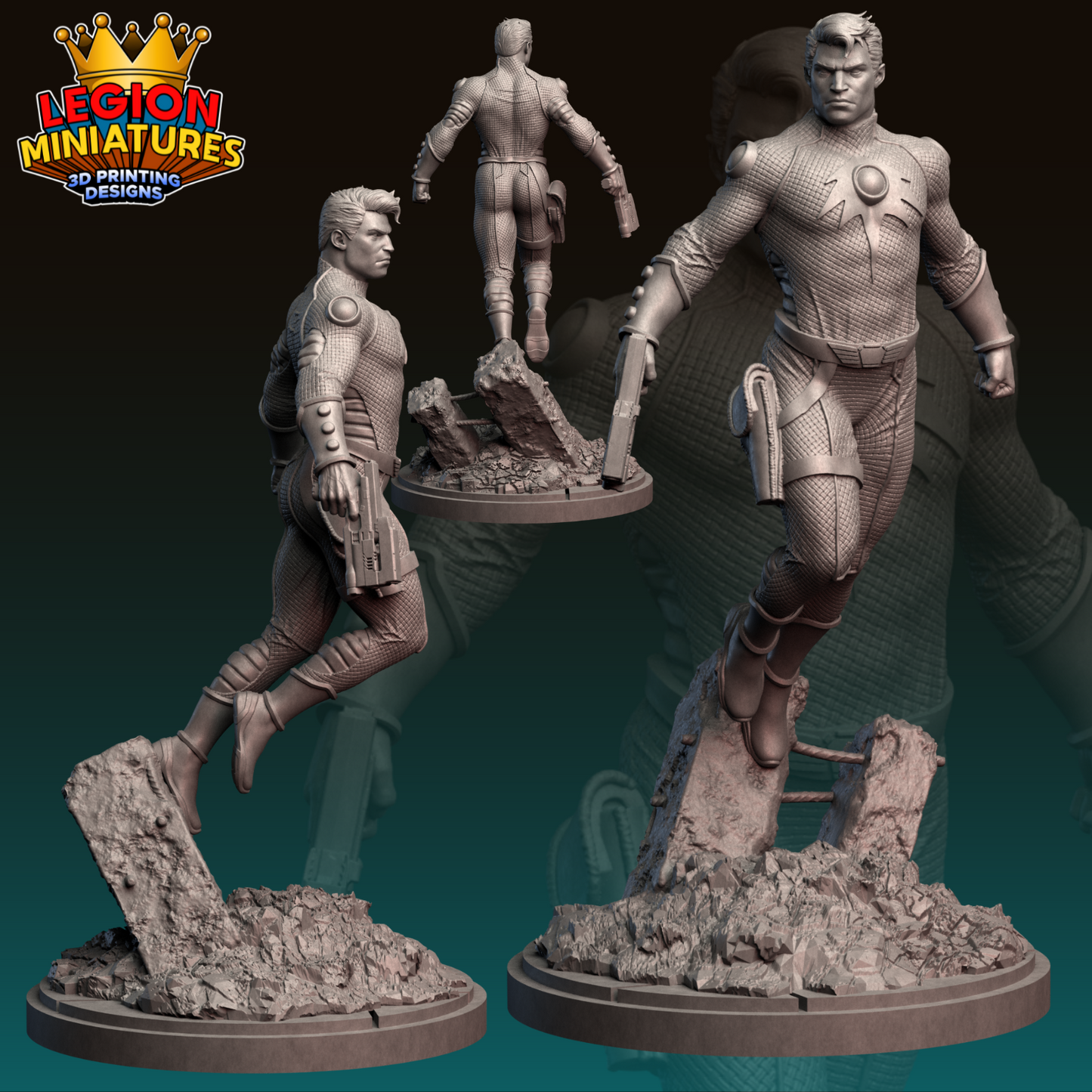 Captain Comet - Legion Miniatures