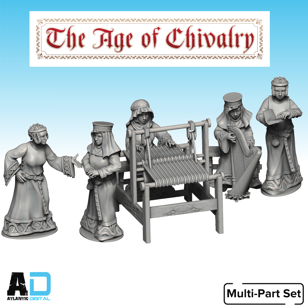 Medieval Noble Ladies (1)  - The Age Of Chivalry - Wargames Atlantic
