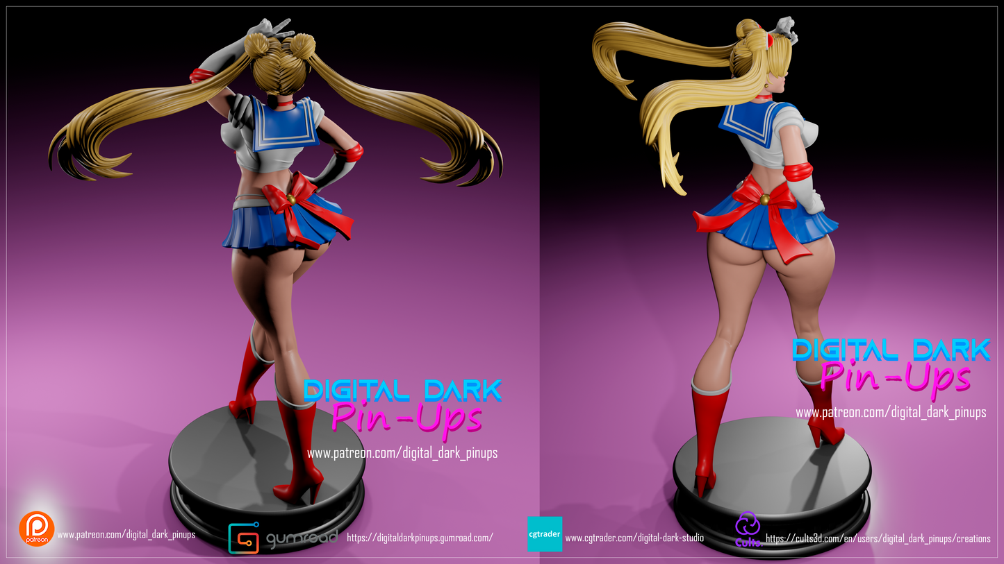 Sailor Pack - Digital Dark Pin-ups