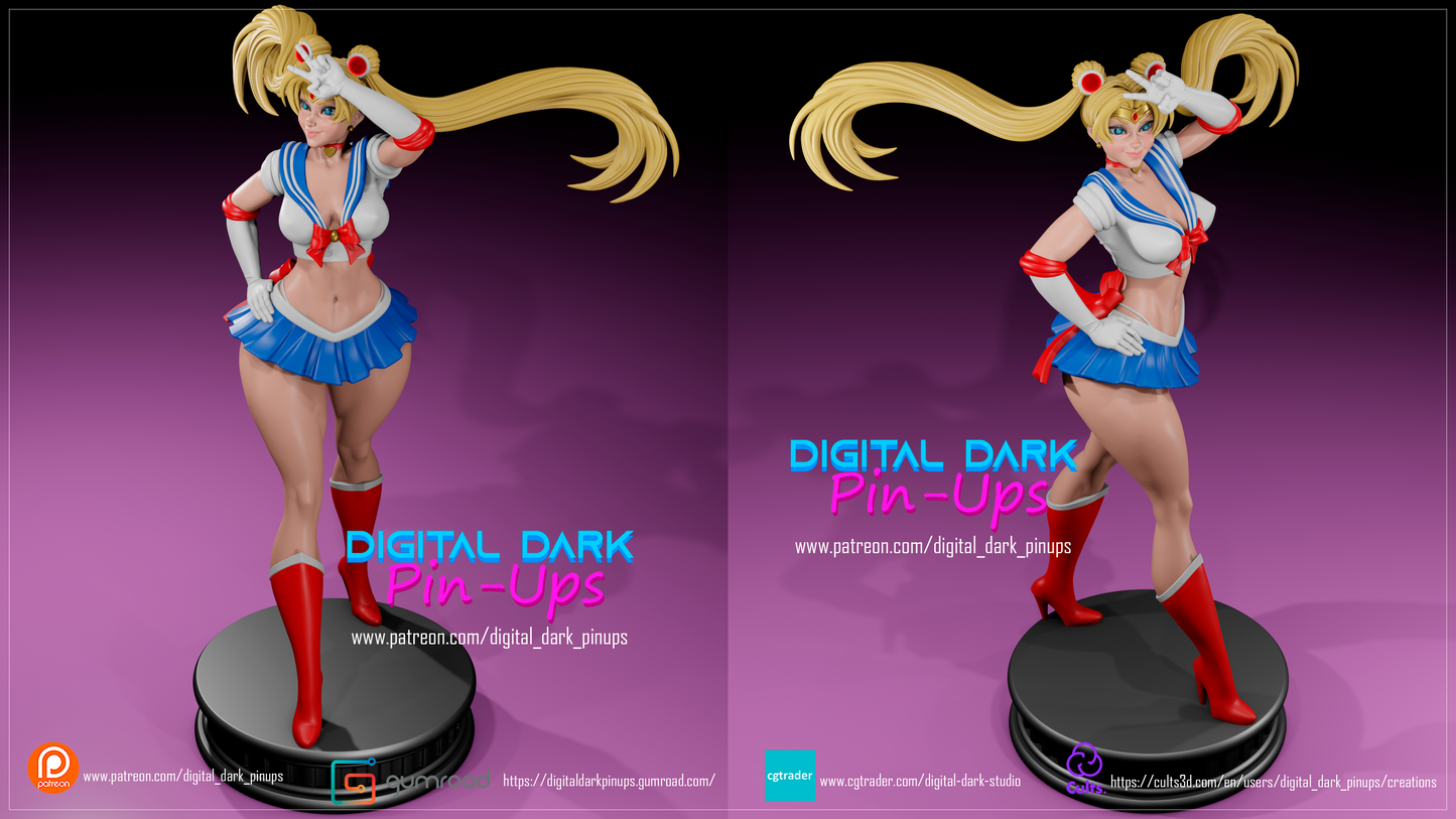 Sailor Pack - Digital Dark Pin-ups