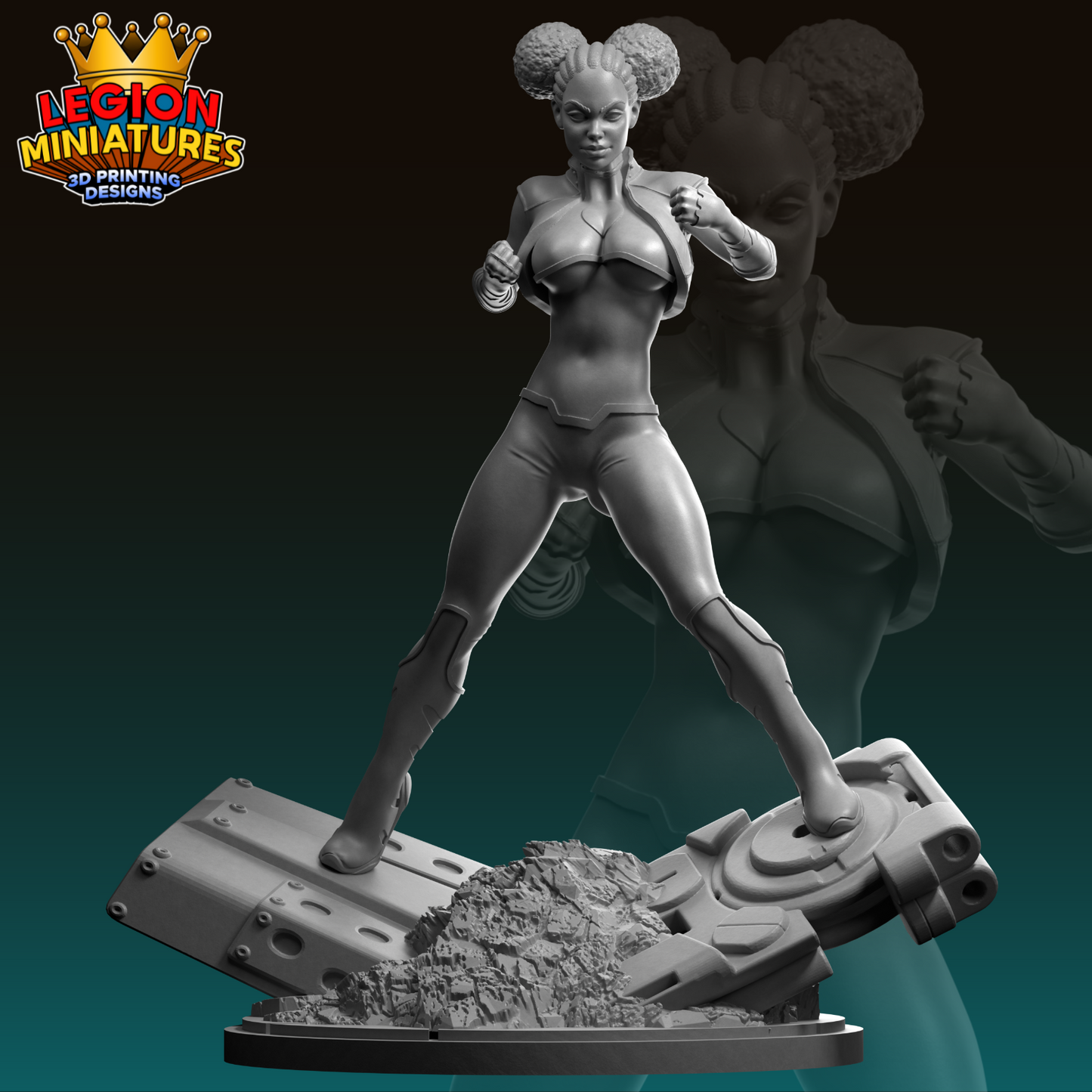 Power Girl - Legion Miniatures