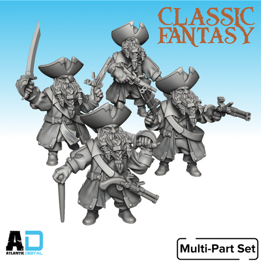 Dwarf Pirate Captain
- The Great War - Wargames Atlantic