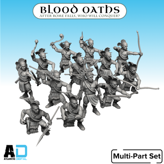 Woodland Period American Indigenous Tribesmen - Blood Oaths  - Wargames Atlantic