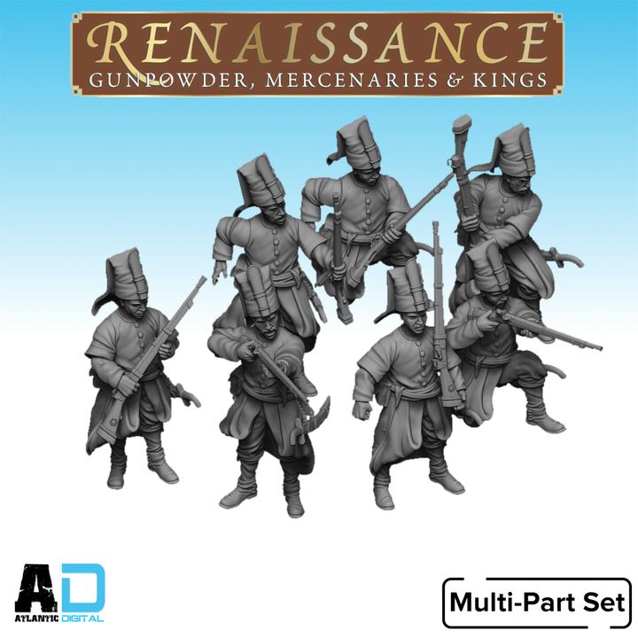 Janissaries with Firearms
 - Renaissance  - Wargames Atlantic